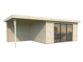 10 White Wood cabin Lydia 14 48 8 m2 Slide NATURAL