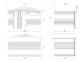 4 White Wood shed Latina 4xviews measures