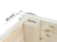 901 Palmako detail 44 mm modern corner connection kopie