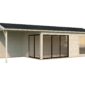 10 Palmako cabin Amanda 17 17 8 m2 Slide NATURAL