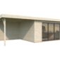 10 White Wood cabin Lydia 14 48 8 m2 Slide NATURAL