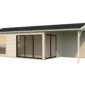 11 Palmako cabin Amanda 17 17 8 m2 Slide NATURAL extra