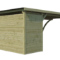Carport Milan naakt 2