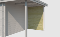 Lay Achterwand 150cm IMP