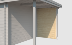 Lya Achterwand 150cm