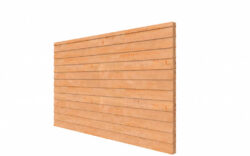 W40940 wand onbehandeld dubbel