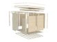 5 Palmako shed Elias 7 3 m2 extended view