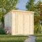 1 Palmako shed Elias 4 9 m2 NATURAL wb