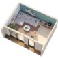3 Palmako cabin Johanna 19 4 m2 3 D cut
