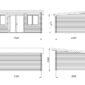 4 Palmako cabin Lisandra 19 4 m2 4xviews measures