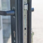 928 Palmako alu door handle and lock 1